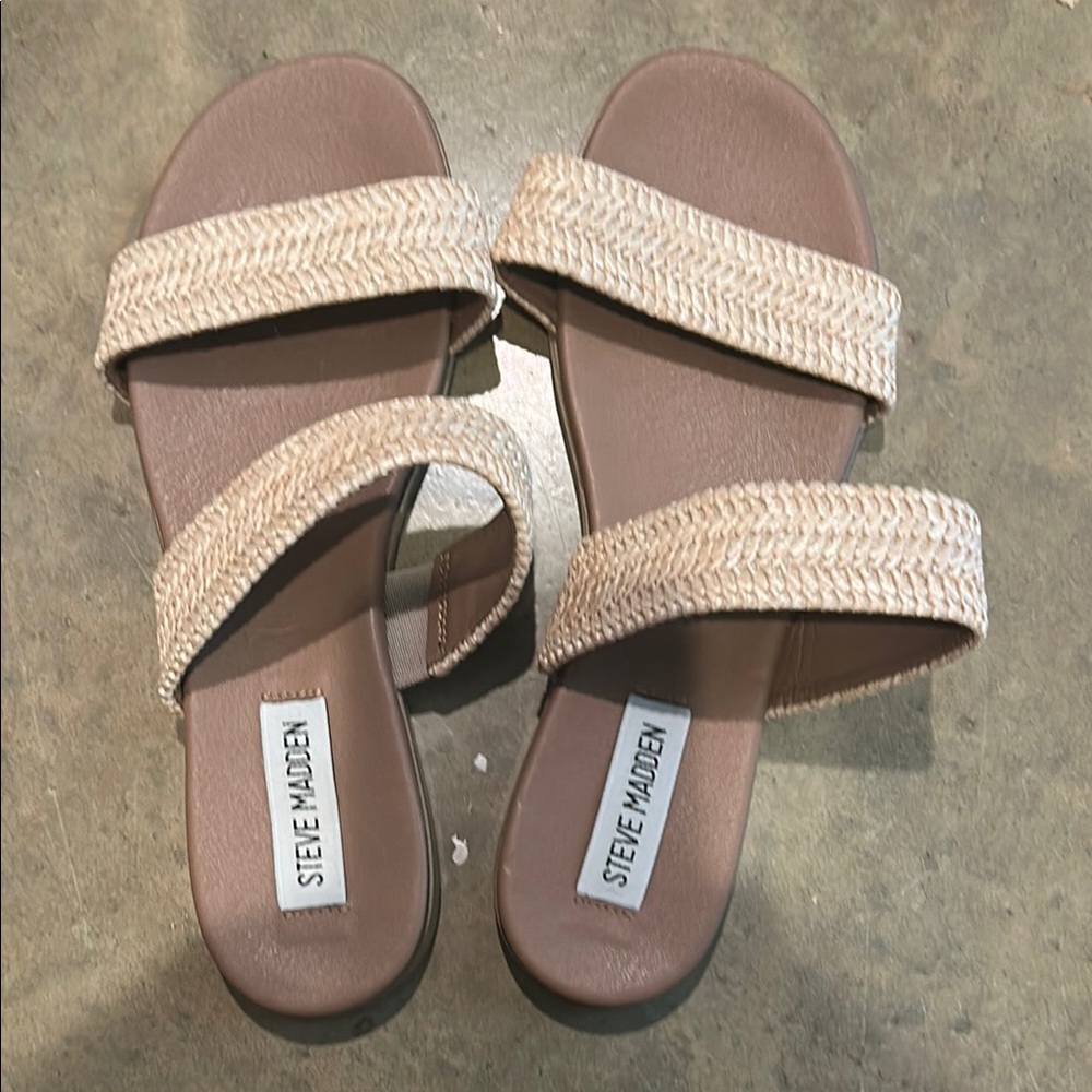 Steve Madden Women's Cream Sandals